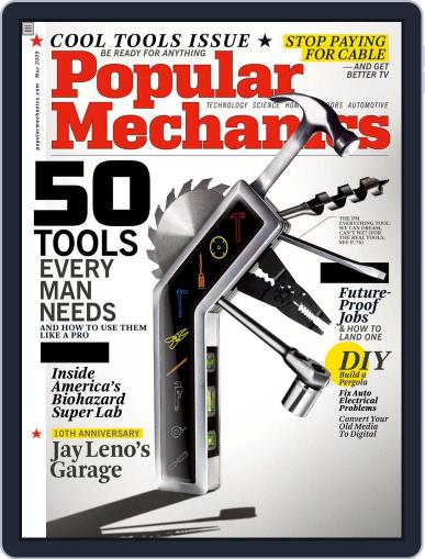 Popular Mechanics April 14th, 2009 Digital Back Issue Cover