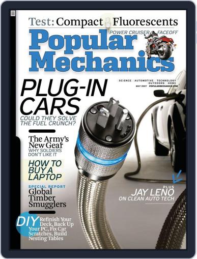 Popular Mechanics April 20th, 2007 Digital Back Issue Cover