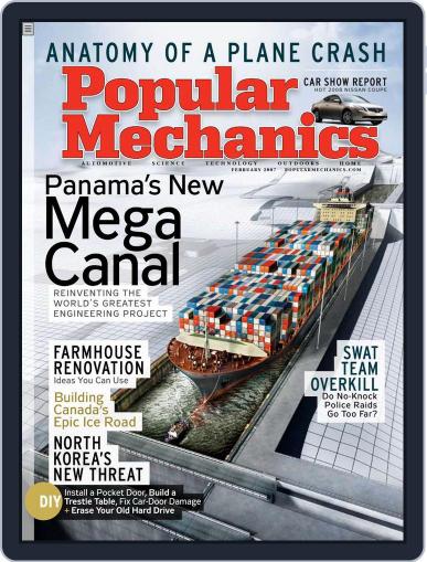 Popular Mechanics January 16th, 2007 Digital Back Issue Cover