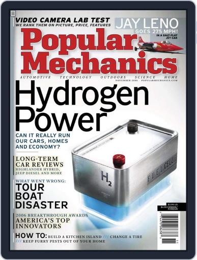 Popular Mechanics October 10th, 2006 Digital Back Issue Cover