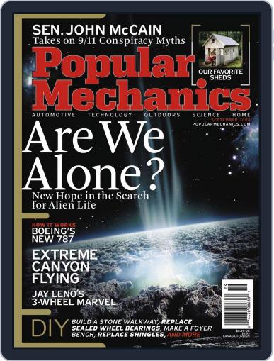 Popular Mechanics August 15th, 2006 Digital Back Issue Cover