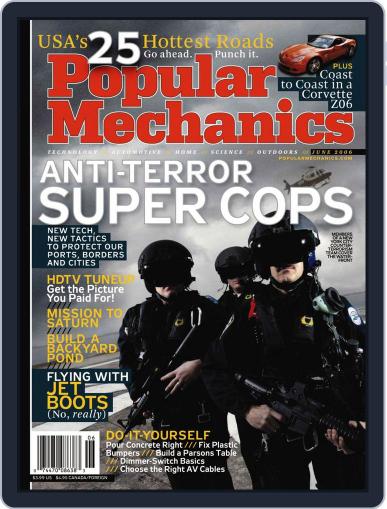 Popular Mechanics May 9th, 2006 Digital Back Issue Cover