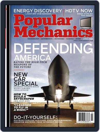 Popular Mechanics March 15th, 2006 Digital Back Issue Cover