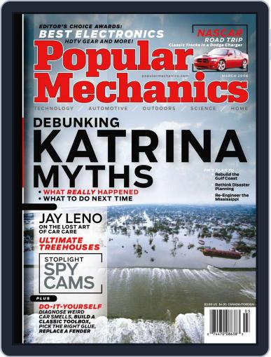 Popular Mechanics February 14th, 2006 Digital Back Issue Cover