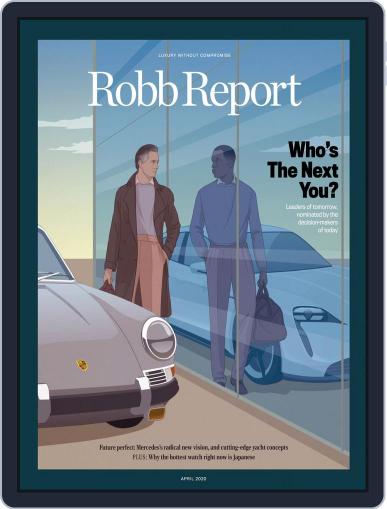 Robb Report April 1st, 2020 Digital Back Issue Cover