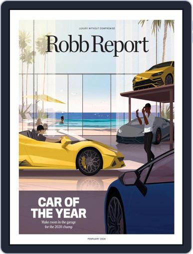 Robb Report February 1st, 2020 Digital Back Issue Cover
