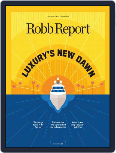 Robb Report January 1st, 2020 Digital Back Issue Cover
