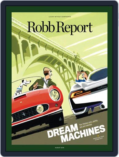 Robb Report August 1st, 2019 Digital Back Issue Cover