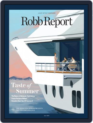 Robb Report July 1st, 2019 Digital Back Issue Cover