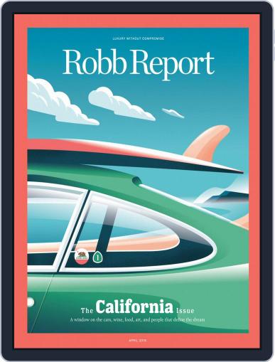 Robb Report April 1st, 2019 Digital Back Issue Cover