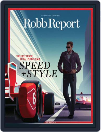 Robb Report September 1st, 2018 Digital Back Issue Cover