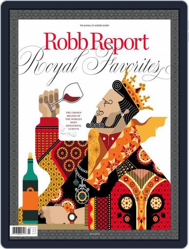 Robb Report July 1st, 2017 Digital Back Issue Cover