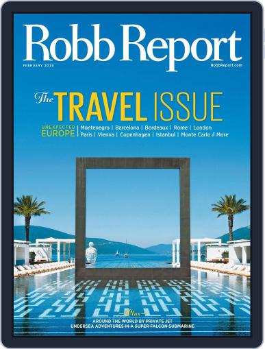 Robb Report February 2nd, 2015 Digital Back Issue Cover