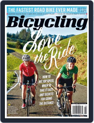 Bicycling August 1st, 2015 Digital Back Issue Cover