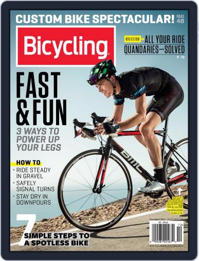 Bicycling December 1st, 2014 Digital Back Issue Cover