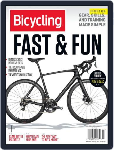 Bicycling July 1st, 2014 Digital Back Issue Cover