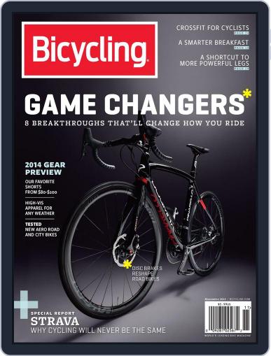 Bicycling November 1st, 2013 Digital Back Issue Cover