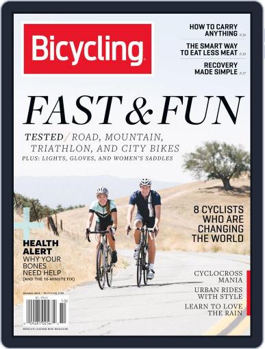 Bicycling October 1st, 2013 Digital Back Issue Cover
