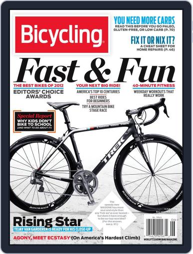 Bicycling May 8th, 2012 Digital Back Issue Cover