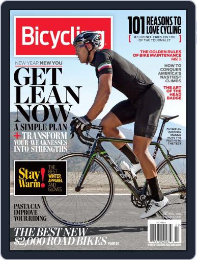 Bicycling December 13th, 2011 Digital Back Issue Cover
