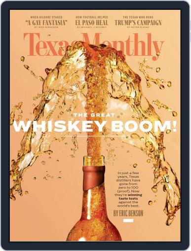 Texas Monthly November 1st, 2019 Digital Back Issue Cover