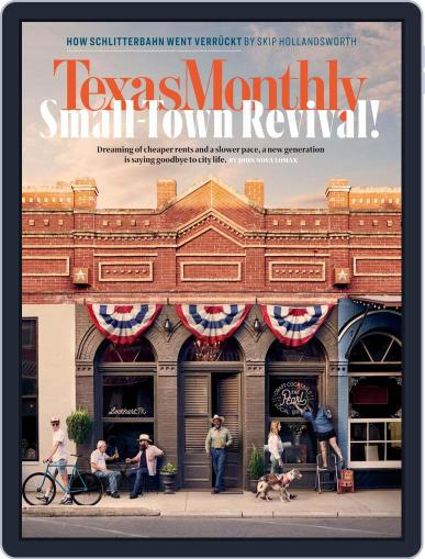 Texas Monthly August 1st, 2018 Digital Back Issue Cover