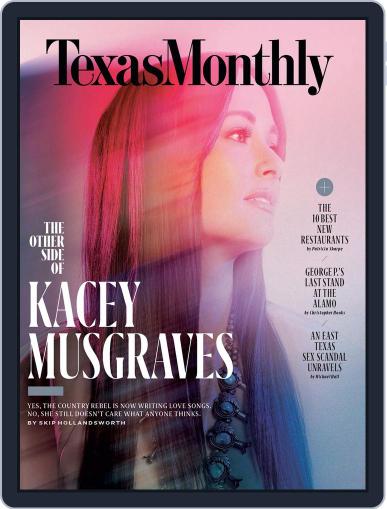 Texas Monthly March 1st, 2018 Digital Back Issue Cover