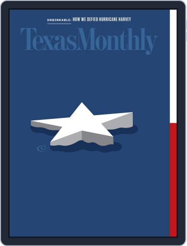 Texas Monthly October 1st, 2017 Digital Back Issue Cover