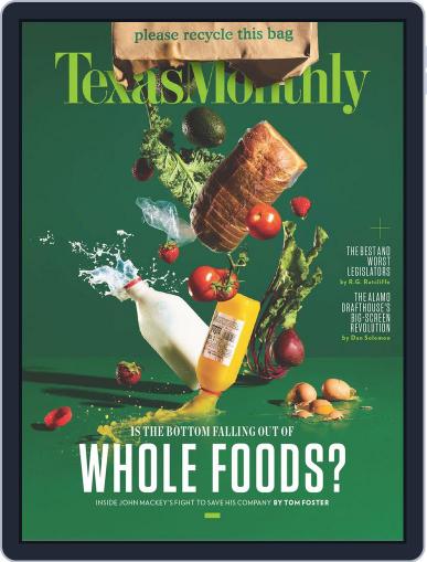 Texas Monthly July 1st, 2017 Digital Back Issue Cover