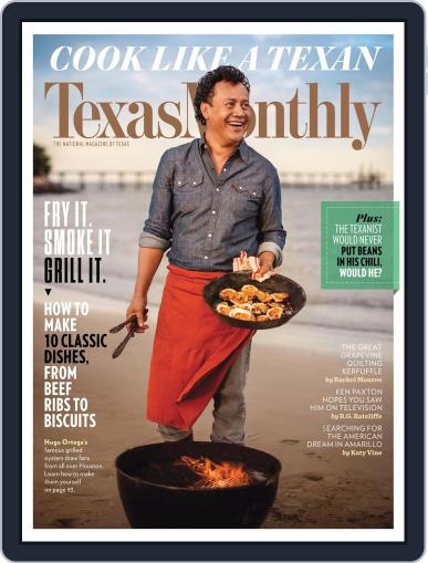 Texas Monthly December 1st, 2016 Digital Back Issue Cover