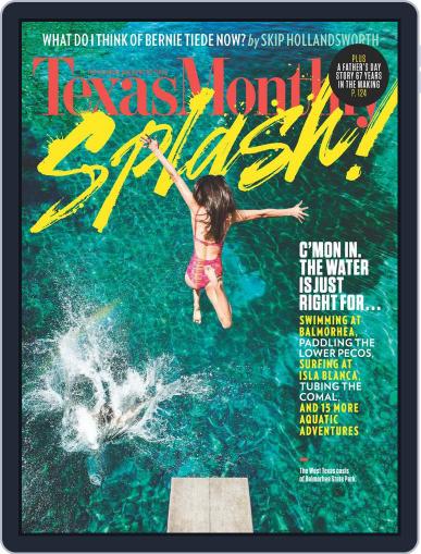 Texas Monthly May 26th, 2016 Digital Back Issue Cover