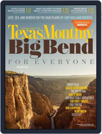 Texas Monthly May 1st, 2015 Digital Back Issue Cover