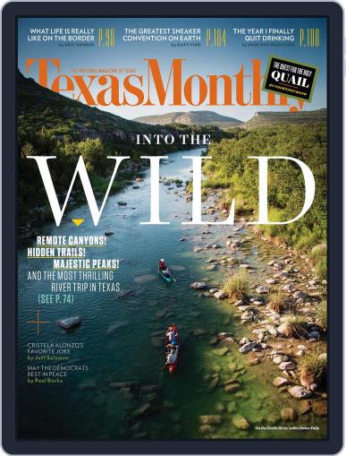 Texas Monthly September 29th, 2014 Digital Back Issue Cover