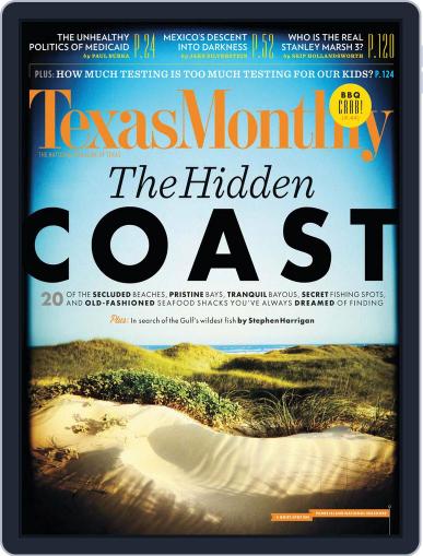 Texas Monthly April 25th, 2013 Digital Back Issue Cover