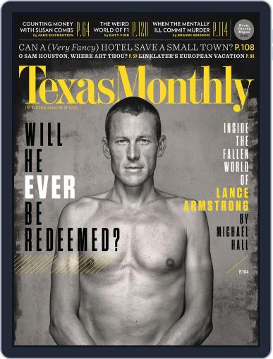 Texas Monthly February 21st, 2013 Digital Back Issue Cover