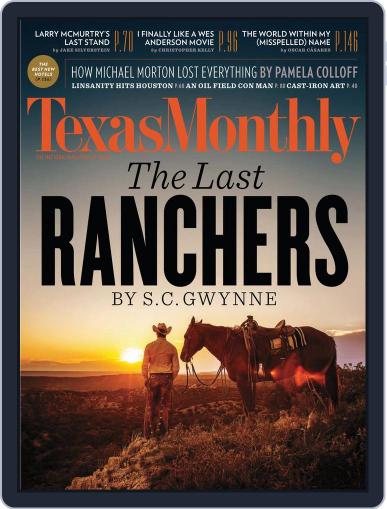 Texas Monthly October 18th, 2012 Digital Back Issue Cover