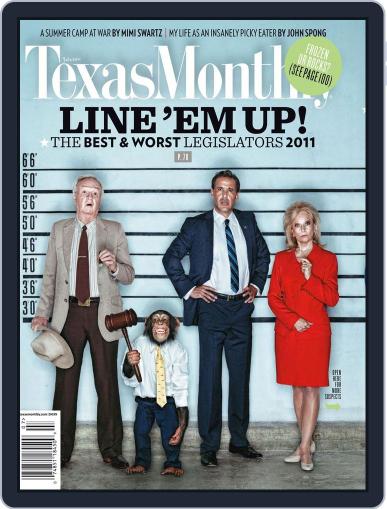 Texas Monthly June 23rd, 2011 Digital Back Issue Cover