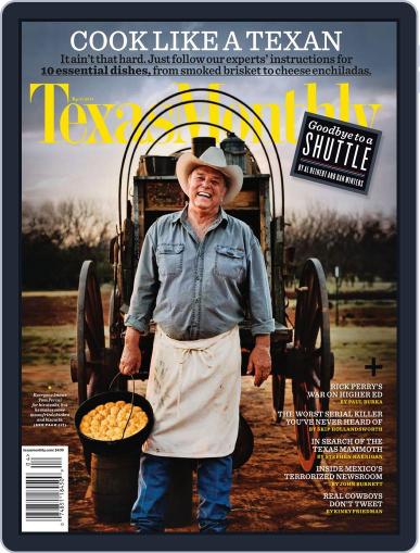 Texas Monthly March 25th, 2011 Digital Back Issue Cover
