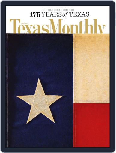 Texas Monthly February 24th, 2011 Digital Back Issue Cover