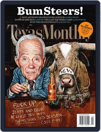 Texas Monthly December 17th, 2010 Digital Back Issue Cover