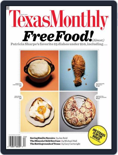 Texas Monthly March 25th, 2009 Digital Back Issue Cover