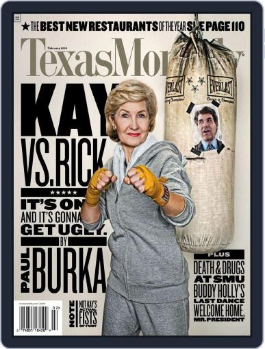 Texas Monthly January 22nd, 2009 Digital Back Issue Cover