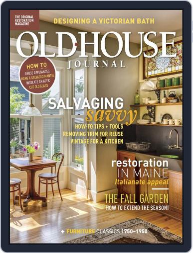 Old House Journal September 1st, 2018 Digital Back Issue Cover