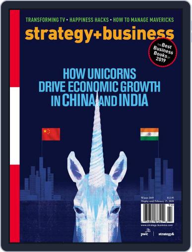 strategy+business November 12th, 2019 Digital Back Issue Cover