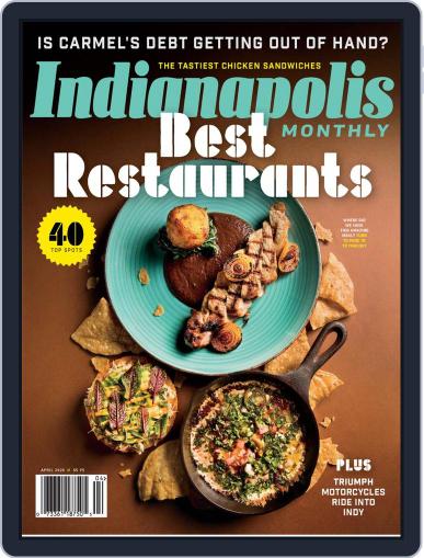 Indianapolis Monthly April 1st, 2020 Digital Back Issue Cover
