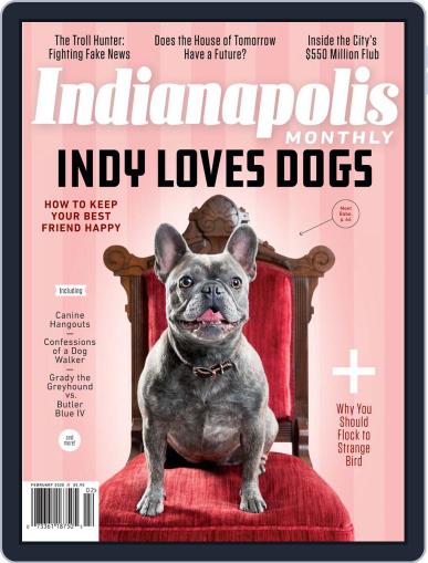 Indianapolis Monthly February 1st, 2020 Digital Back Issue Cover