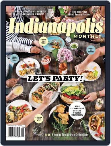 Indianapolis Monthly September 1st, 2019 Digital Back Issue Cover
