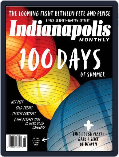 Indianapolis Monthly May 25th, 2019 Digital Back Issue Cover