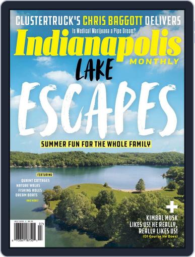 Indianapolis Monthly July 1st, 2018 Digital Back Issue Cover
