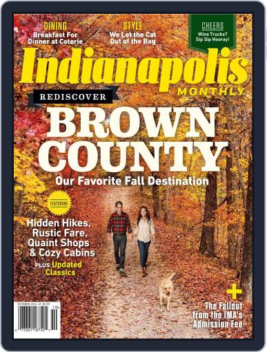 Indianapolis Monthly October 1st, 2016 Digital Back Issue Cover